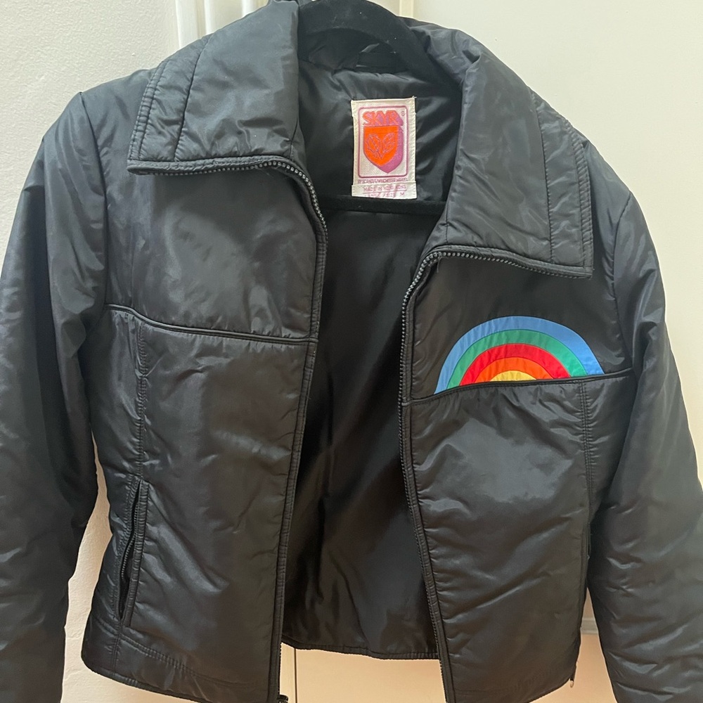 Rainbow Puffer Jacket